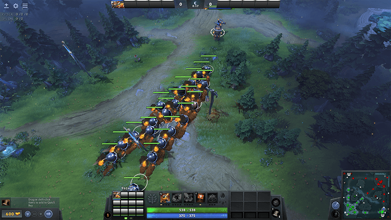 Techies Sticky Bomb bug Techies Sticky Bomb bug