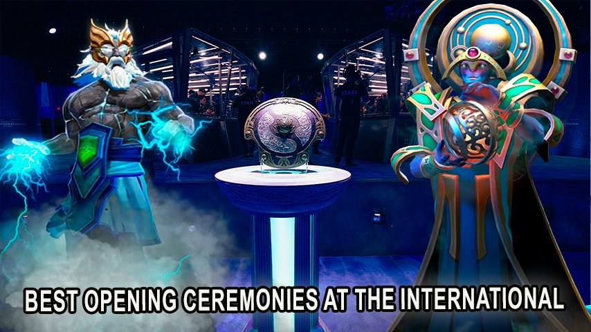 The International opening ceremony featuring augmented reality technology