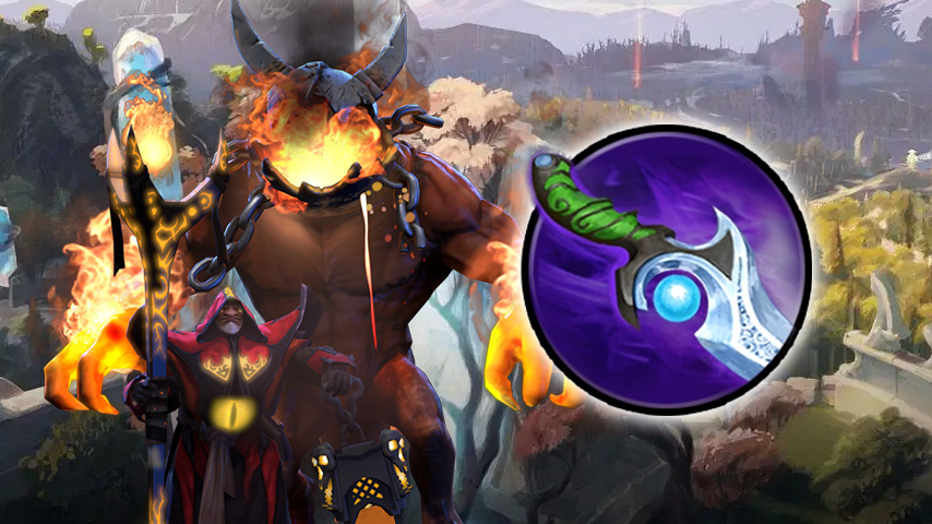 Dota 2 Warlock Diffusal Blade