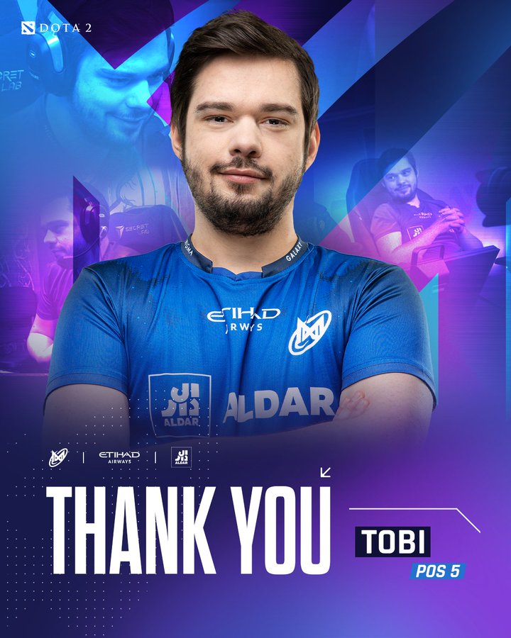 Tobi left Nigma Galaxy