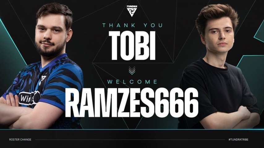 Tobi and RAMZES666 Tundra Esports