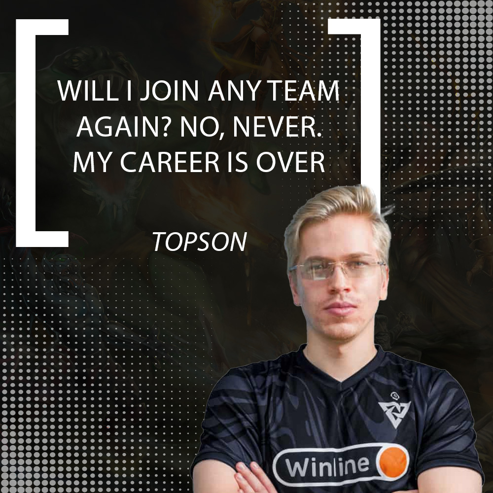 Topson about back to Dota 2