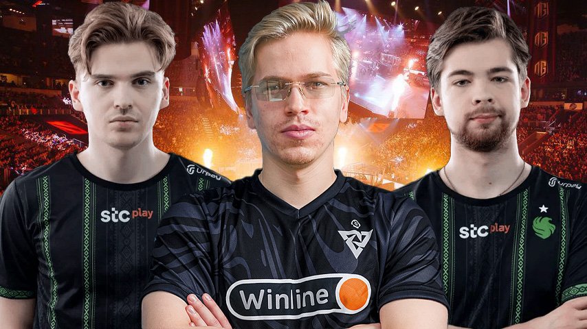 Skiter, Topson and Malr1ne Dota 2