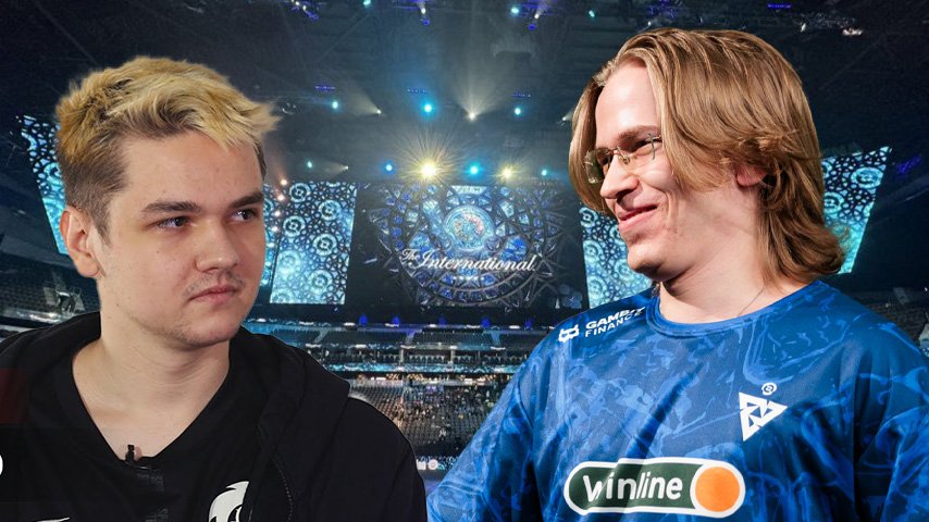 Yatoro and Topson The International 2024