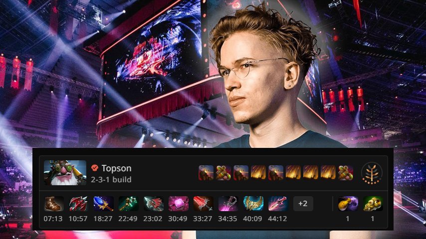 Topson Sniper Dota 2