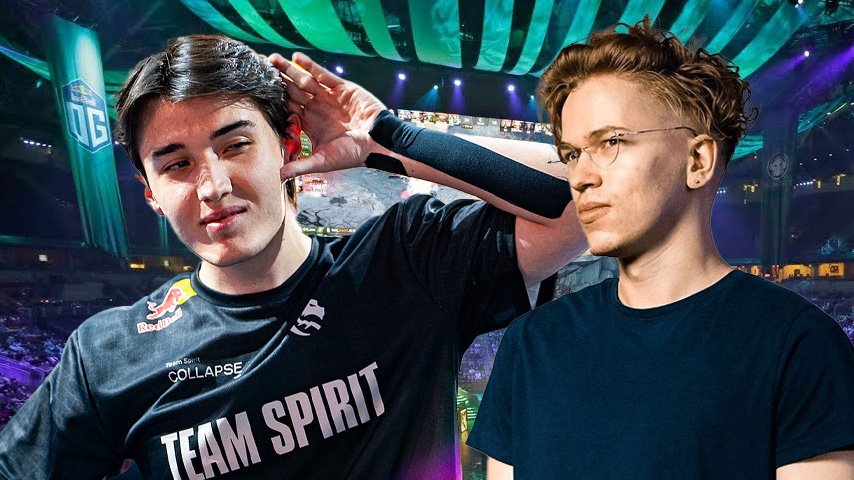 Collapse and Topson Dota 2