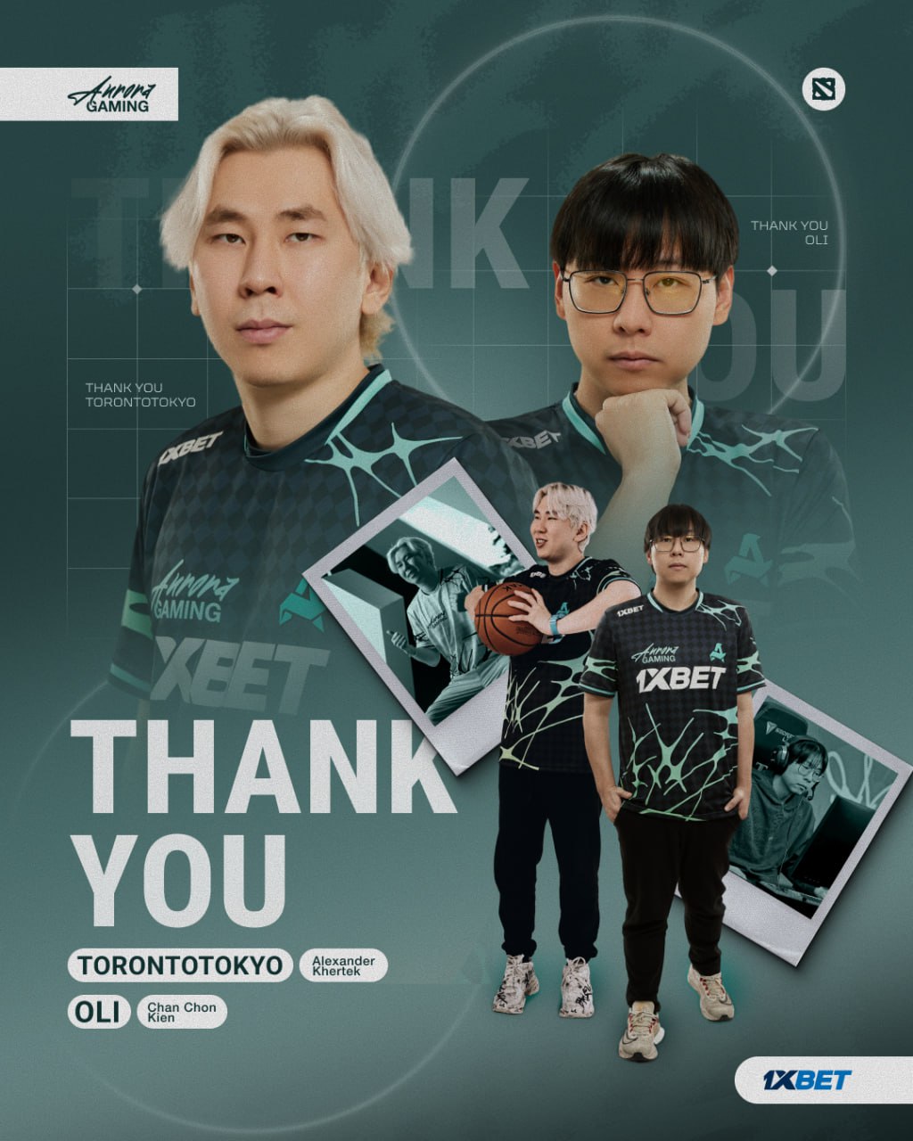 TORONTOTOKYO and Oli have left Aurora