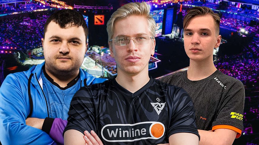 Topson, Mind_Control и Pure Tundra Esports