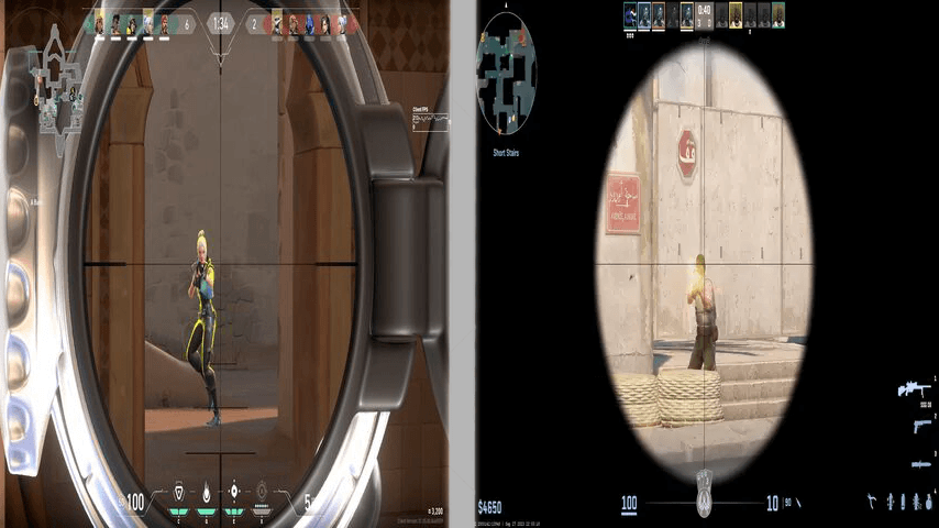 Valorant And Cs2 Scopes from Sniper Rifles