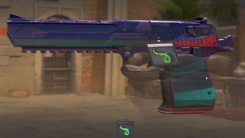 CS2 stickers in special charms