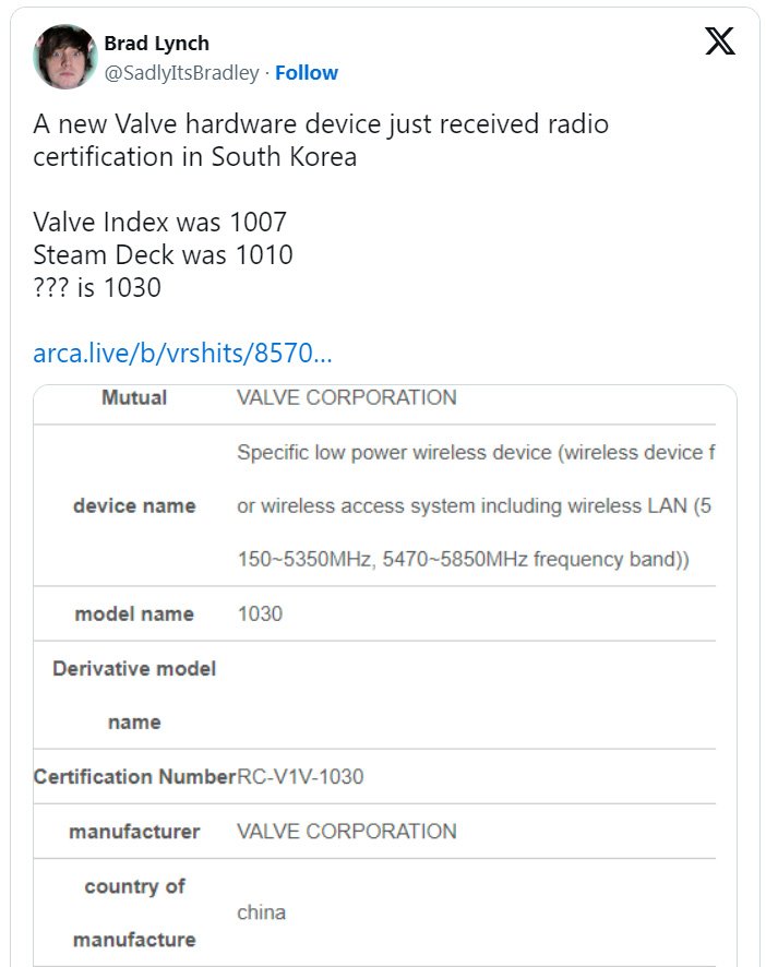 Galileo Valve, twitter