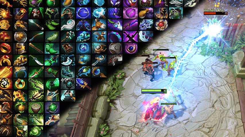 Dota 2 item shop