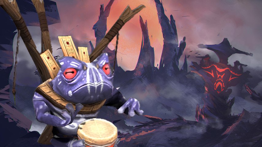 Valve is preparing to release another new hero in Dota 2 Bard Frog ...