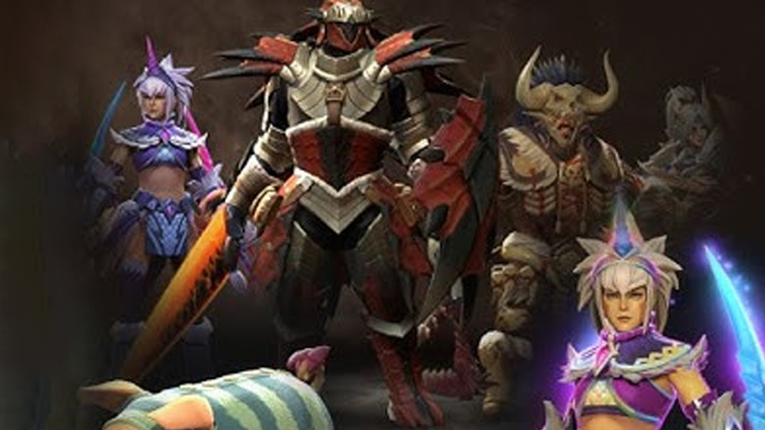 Monster Hunter content to Dota 2
