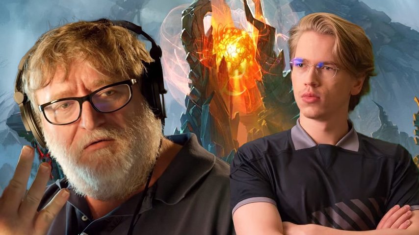 Gaben and Topson Dota 2