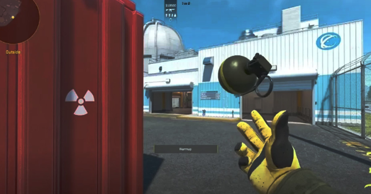 CS2 Grenate bug
