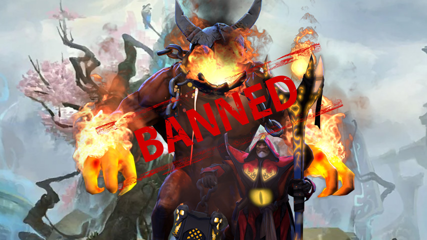 Warlock Dota 2 ban
