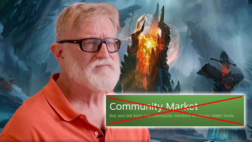 Valve urgently banned trading