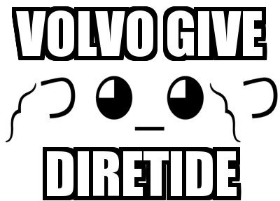 Volvo give diretide