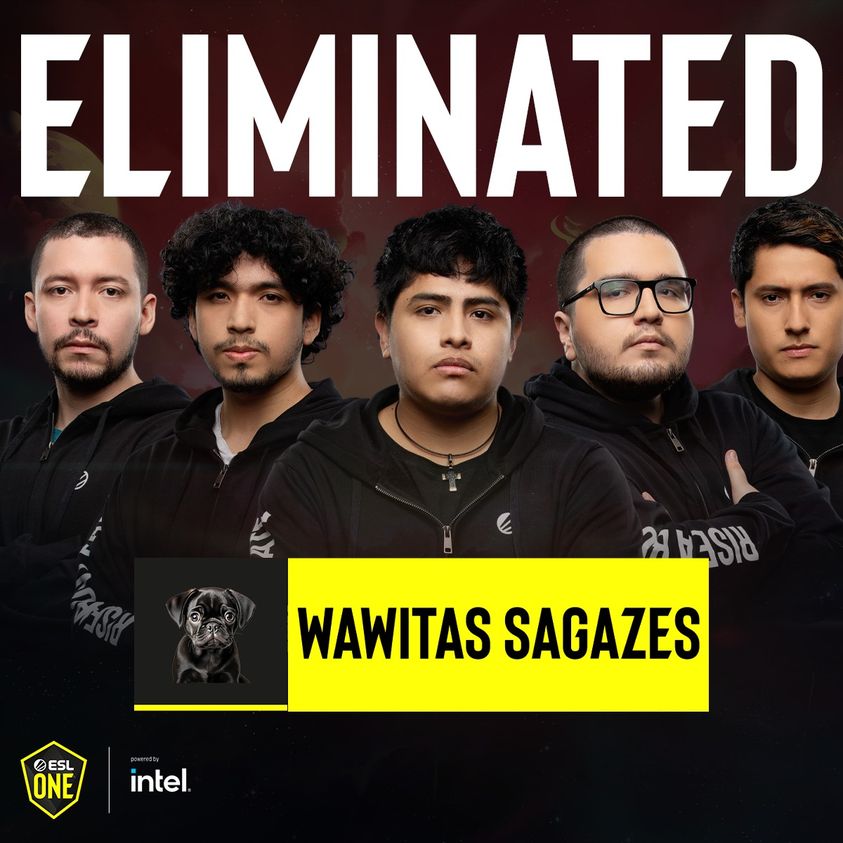 Wawitas Sagazes eliminated from ESL One Kuala Lumpur 2023