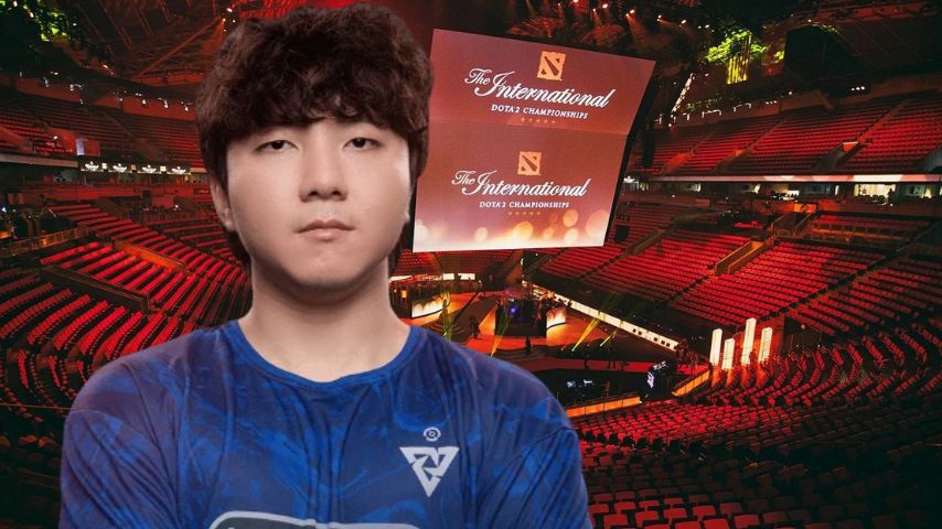Whitemon spoke about his replacement at TI14