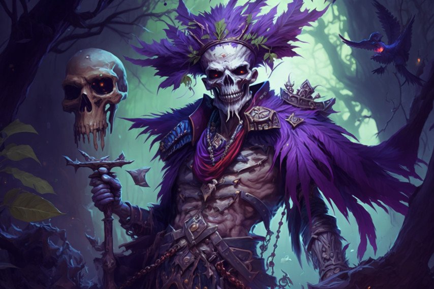 Witch Doctor AI generated