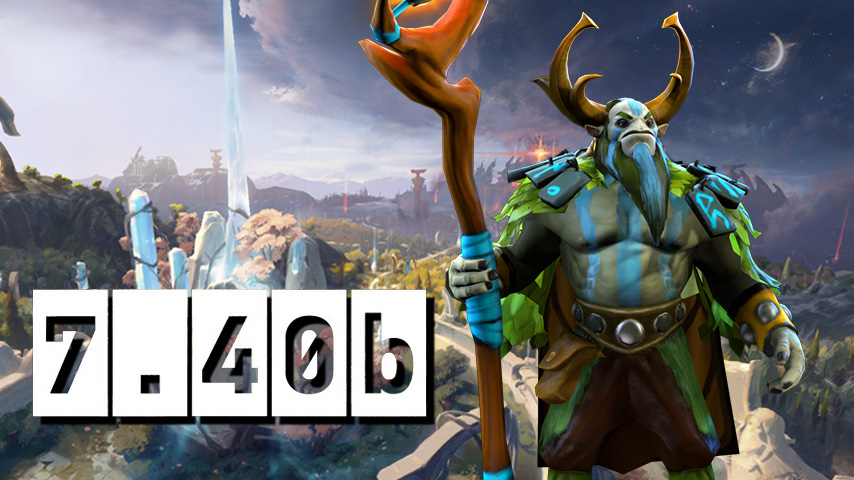 Nature's Prophet патч 7.40b