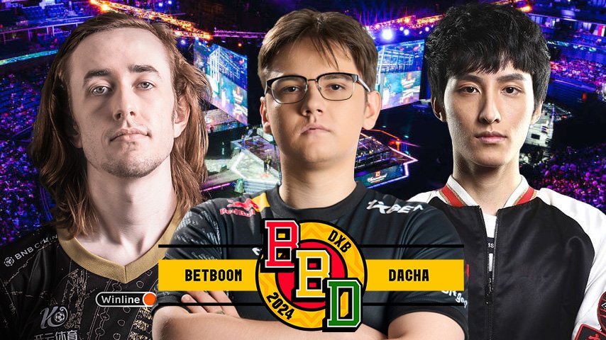 Яторого, Квинн и Аме at BetBoom Dacha Dubai 2024