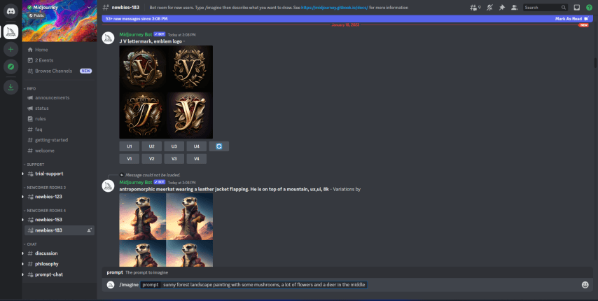 Запрос в Discord
