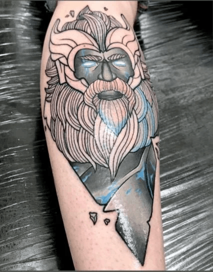 татуировка героя из доты 2 зевса