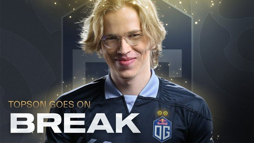 topson takes a break from dota