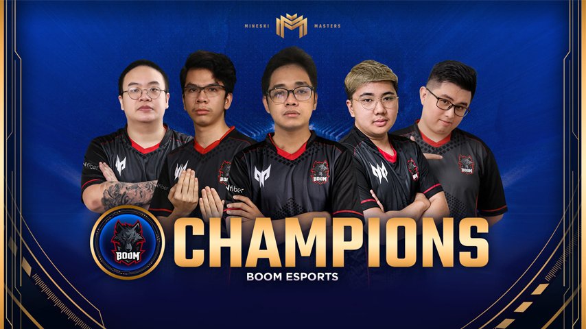 boom esports won mineski masters