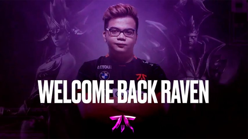 raven became the new carry of fnatic
