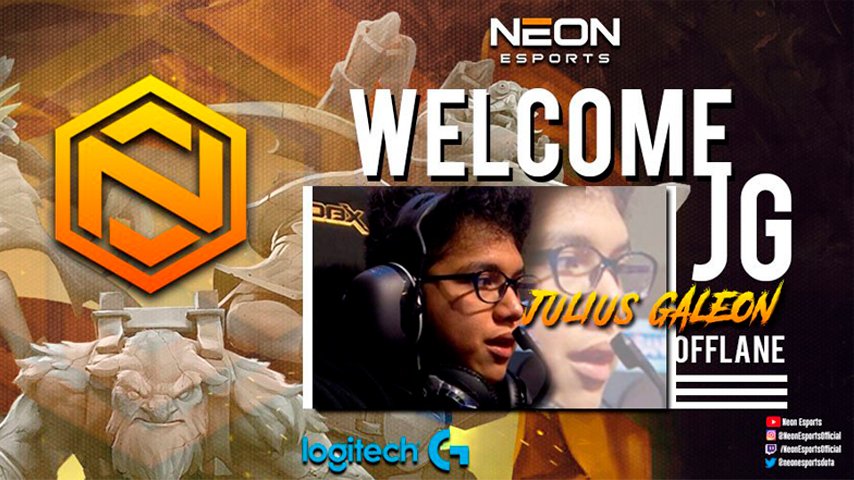 jg became an offlaner for neon esports
