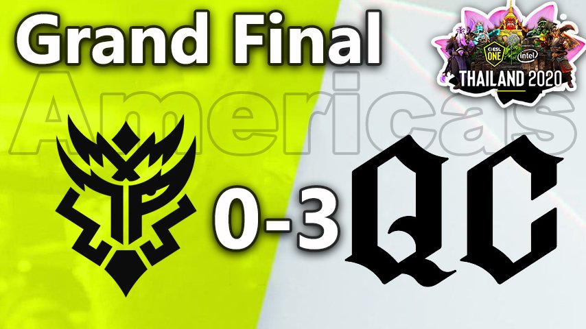 quincy crew has won esl one thailand 2020 americas