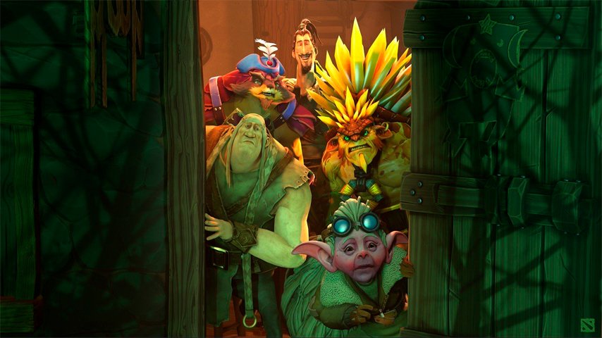 обновление для режима diretide