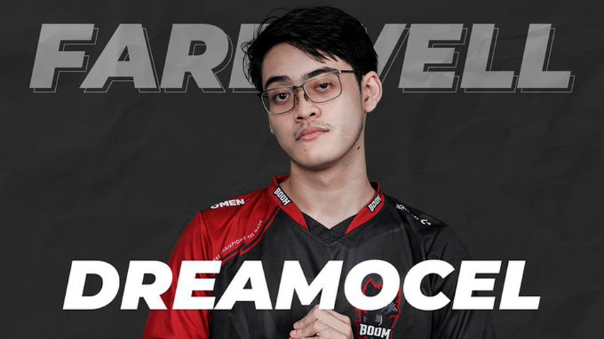 boom esports part away with dreamocel