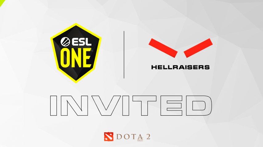 hellraisers received a direct invite to esl one dpc cis 2021 closed qualifiers
