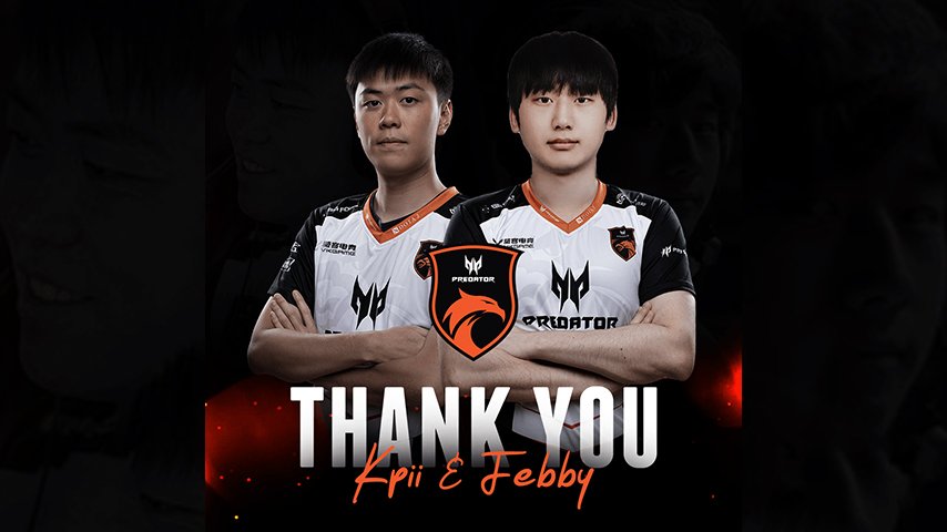 febby and kpii left tnc predator