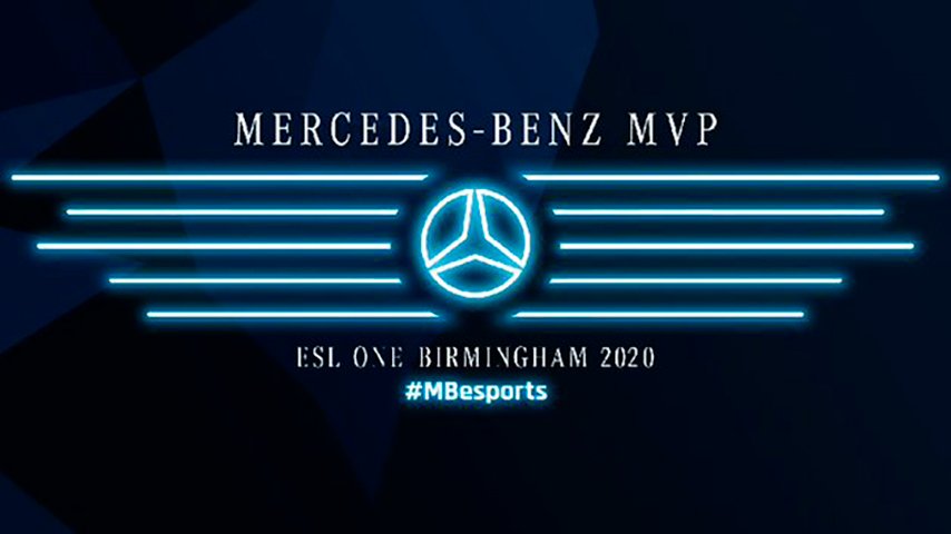 who will receive the mvp title esl one birmingham 2020