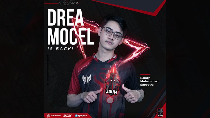 dreamocel вернулся в состав boom esports