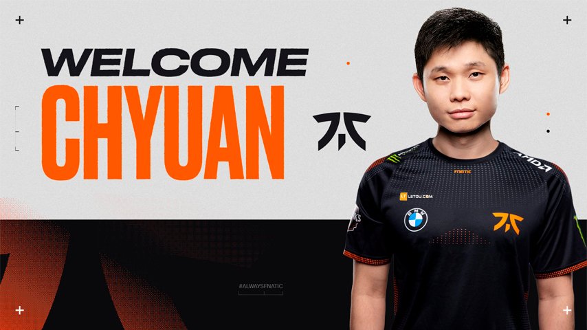 chyuan присоединился к команде fnatic
