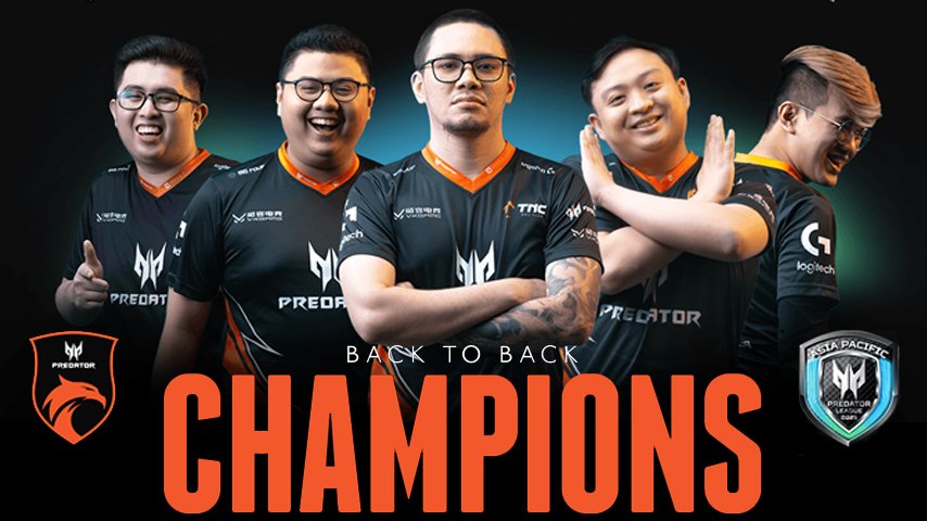tnc predator has won asia pacific predator league 202021