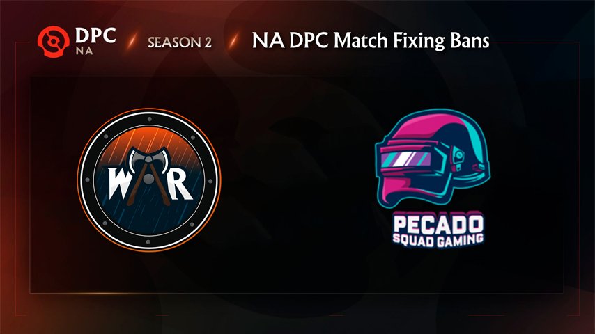 wind and rain and pecado squad gaming received ban at valve and bts