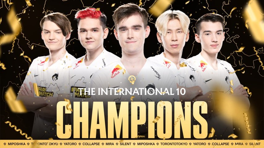 team spirit becomes the international 10 champions